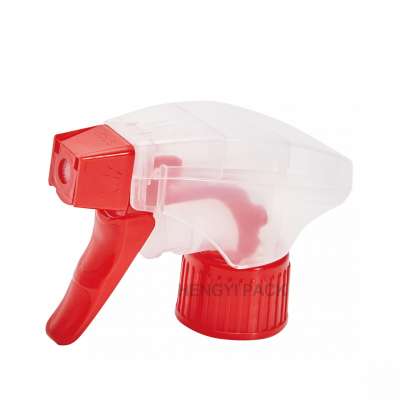 Corrosion Resistant 28mm Pump Dispenser Plastic with Double Cover All Plastic Acid Trigger Sprayer